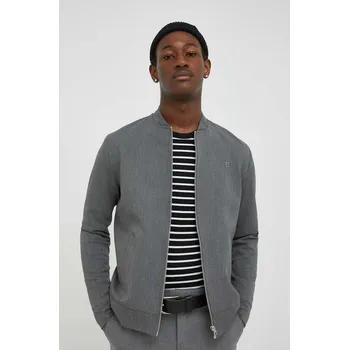 Pánský bomber Bomber bunda Les Deux Como LDM610003 šedá 90X, vel. M