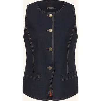 Dámská vesta Marc Cain Dámská Vesta V Džínovém Vzhledu, 394 navy, 34