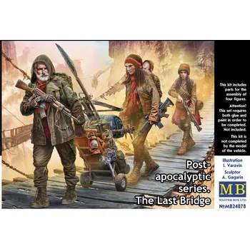 Plastikový model Post-apocalyptic series - 'The Last Bridge' - Master Box MB24078