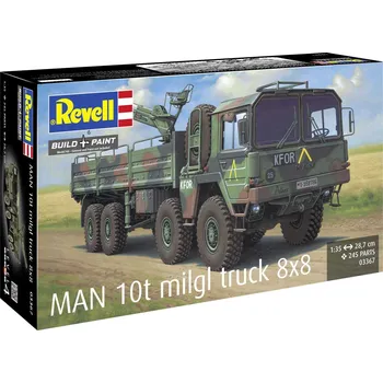 Plastikový model MAN 10t milgl 8x8 Truck - Revell Plastic ModelKit 03367