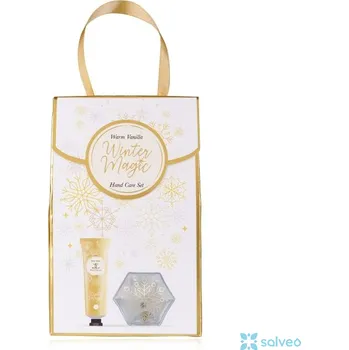 Péče o ruce Set Krém na ruce a nehty, gelový ohřívač na ruce Winter Magic Warm Vanilla Accentra 60 ml