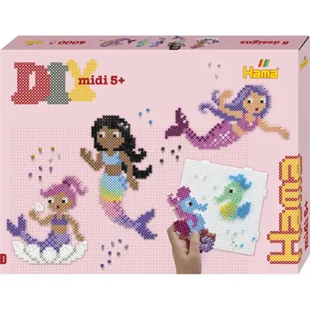 zažehlovací korálek HAMA Velká dárková sada Mořské panny MIDI