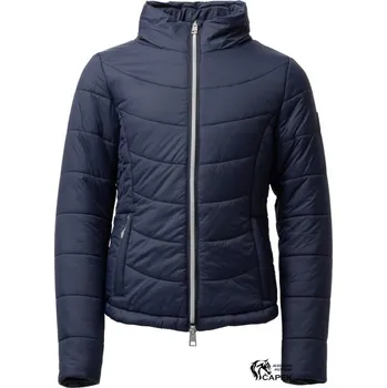 Zimní dětská bunda Horze -ASTRID- - Tmavě modrá - 134/140