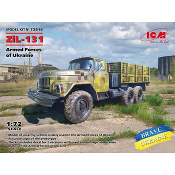 Plastikový model ZiL-131 Military Truck Armed Forces Ukraine - ICM 72816