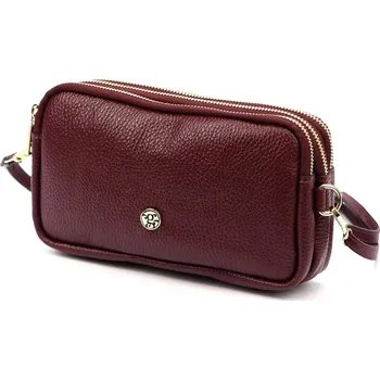 Kožená kabelka Gregorio vínová KZ2259690