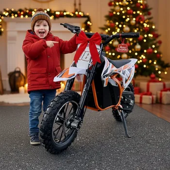 malá motorka Leramotors Minicross Leramotors DEVIL DELUXE 800W/36V - oranžová