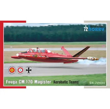 Plastikový model Fouga CM.170 Magister 'Aerobatics Teams' - Special Hobby SH 72490