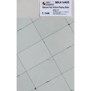 Plastikový model Warsaw Pact Airfield Display Base - Mark 1 Models MKA14405