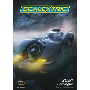 autodráha SCALEXTRIC katalog 2024