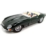 Bburago Jaguar E-type Cabriolet 1:18 zelená