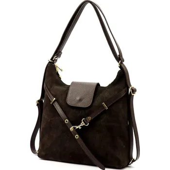 Kožená kabelka Luka hnědá KZ2259708