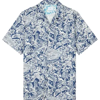 Pánská košile Košile PS Paul Smith Blue 49 1188125 M