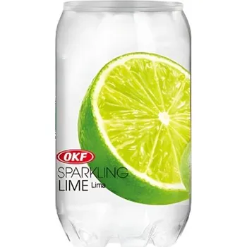 Limonáda OKF Sparkling Lime Drink 350ml