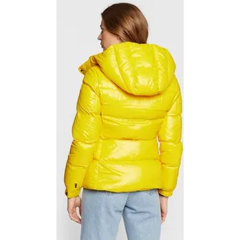 Dámská větrovka Add Vatovaná bunda 6AW771 Žlutá Regular Fit 38