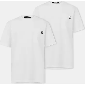 Pánské tričko Tričko DSQUARED2 White 1188682 M