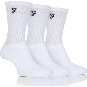 Pánské ponožky Ponožky Farah White 1151693 Mens 6-11
