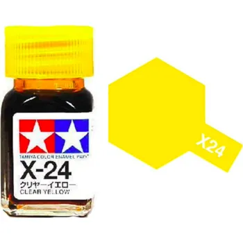 Modelářská barva Tamiya 80024 X-24 Clear Yellow