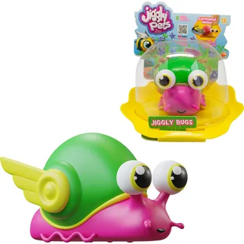 JIGGLY BUGS Šnek růžový
