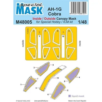 Plastikový model 1/48 AH-1G Cobra Mask - Special Hobby M48005