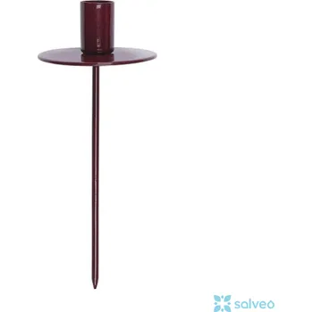 Svícen Svícen zápich bordó IB Laursen 5 x 12 cm