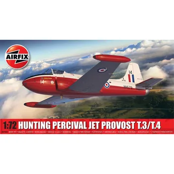 Plastikový model Hunting Percival Jet Provost T.3/T.4 - Airfix Classic Kit A02103A