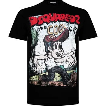 Pánské tričko Tričko DSQUARED2 Black 1188908 XS