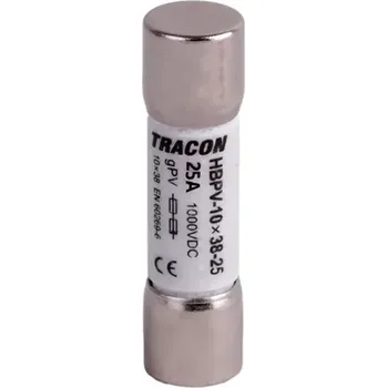 odpínač Válcová pojistka Tracon HBPV-10X38-30, gPV, 30A, 1000VDC, 5kA, 10x38 (Tracon HBPV-10X38-30)