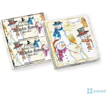 Mýdlo Vánoční balení mýdla Muschio Bianco Florinda 2 ks