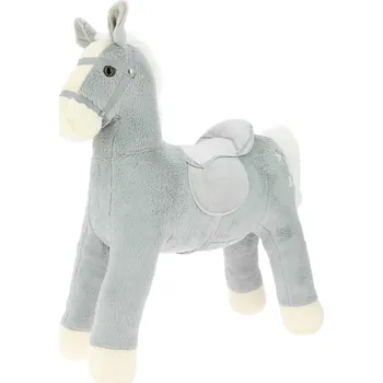 Hračka pro nejmenší EQUI-KIDS Koník jezdecký Equi-Kids, plyšový, grey pony 63 x 28 x 66 cm