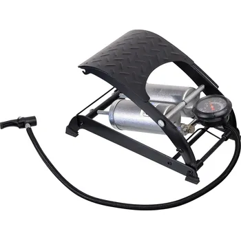 pumpička autoDS Hustilka nožní s manometrem dvoupístová TÜV/GS 2x120mm