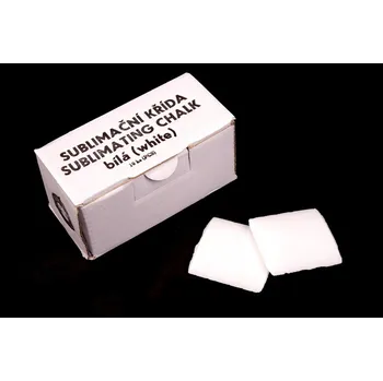 Krejčovská křída sublimační, barva Bílá