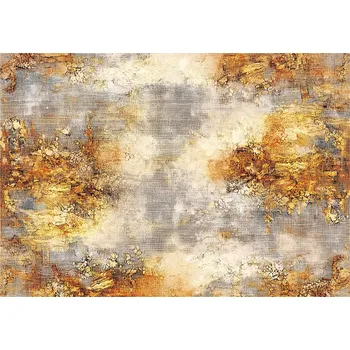 Fototapeta FOTOTAPETA ABSTRAKCE ZLATÝ BETON LOŽNICE OBÝVACÍ POKOJ TAPETA VLIESOVÁ 300x210