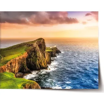 Plakát Sablio Plakát Skalnaté pobřeží - 60x40 cm