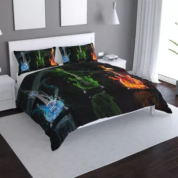 Povlečení Sablio Povlečení Kytary - 140x220 / 90x70