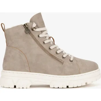 Dámské tenisky GO SOFT Dámské zateplené kotníkové boty Béžová tmavá WS6385-02