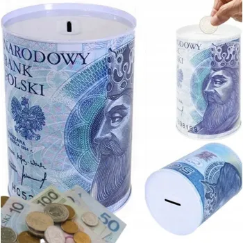 Pokladnička Kovová pokladnička Rozz, vícebarevná