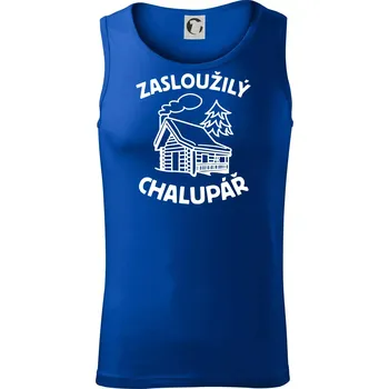 Zasloužilý chalupář - Tílko pánské Core - 2XL ( Královská modrá )