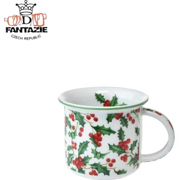 Český porcelán, Dubí Hrnek Tina porcelánový plecháček 100 ml na espresso - Cesmína