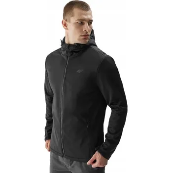 Pánská softshellová bunda 4F pánská softshellová bunda s kapucí softshellová bunda větruodolná-voděodolná velikost XL