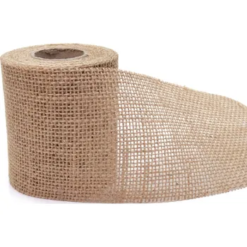 Juta přírodní šíře 10 cm režná, barva režná