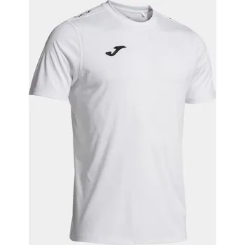 Chlapecké tričko Pánské/Chlapecké sportovní tričko JOMA CAMISETA MANGA CORTA OLIMPIADA HANDBALL BLANCO Velikost: 4XL, Barva: WHITE