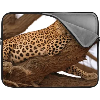 pouzdro na notebook Sablio Obal na notebook Levhart 2 - 15,6"