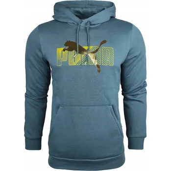 Pánská mikina 3197 PÁNSKÁ MIKINA PUMA , BAVLNĚNÁ S KAPUCÍ , VELIKOST 2XL