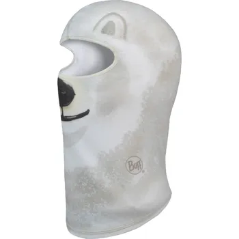 Čepice BUFF POLAR BALACLAVA BEAR CLOUD (one size) (one size, bílá)