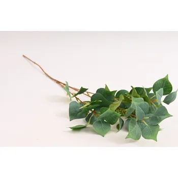 umělá květina Větev s lístky 85 cm, zelená