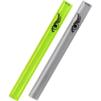 autoDS Pásek reflexní ROLLER 2ks žlutý + stříbrný