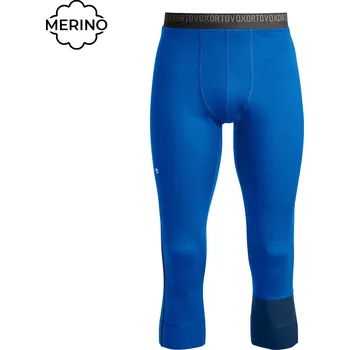 Pánské termo spodky Spodky ¾ ORTOVOX 185 Rock'n'wool Short Pants blue note L 2026 - Odesíláme do 24 hodin