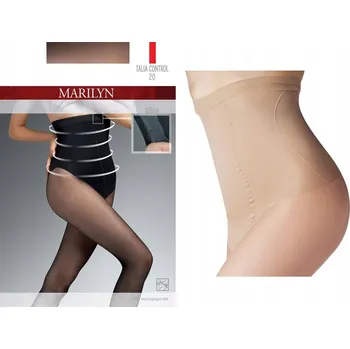 Dámské punčochy Punčocháče hladké Marilyn Talia Control 20den béžové Visone velikost 4