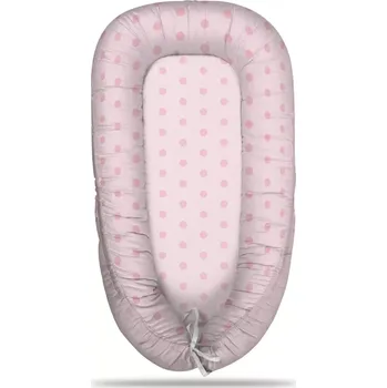 Hnízdečko pro miminko Sablio Hnízdečko pro miminko Růžové puntíky