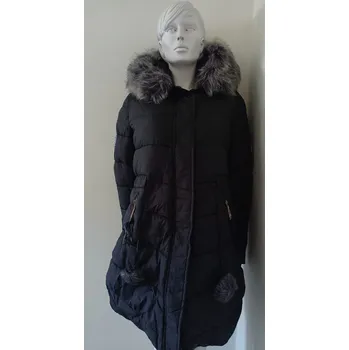 Dámská zimní bunda s kapucí J-W1704(ty0162) - Feifa černá XXL